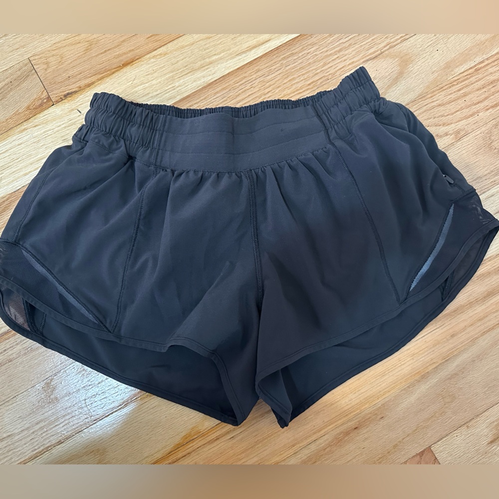 Lululemon Athletica Black Running Shorts